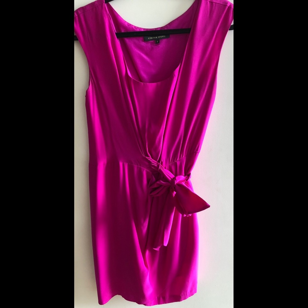Fuchsia Cynthia Steffe party dress